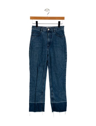Rachel Comey High-Rise Straight Leg Jeans