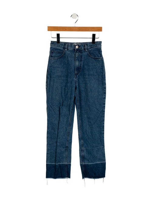 Rachel Comey High-Rise Straight Leg Jeans