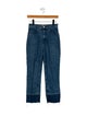 Rachel Comey High-Rise Straight Leg Jeans