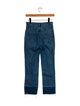 Rachel Comey High-Rise Straight Leg Jeans