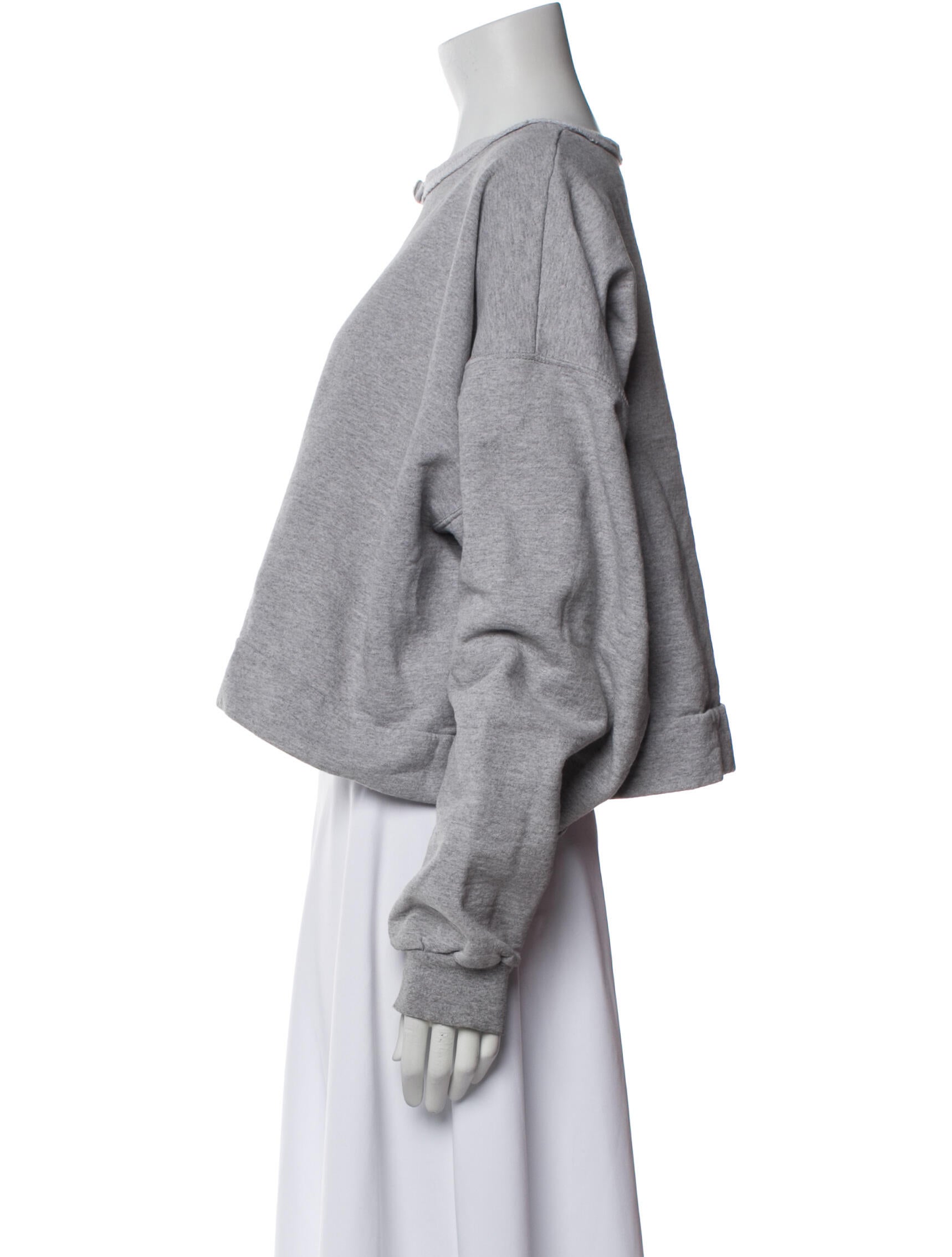 Rachel Comey Bateau Neckline Long Sleeve Sweatshirt