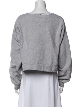 Rachel Comey Bateau Neckline Long Sleeve Sweatshirt