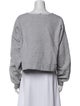 Rachel Comey Bateau Neckline Long Sleeve Sweatshirt