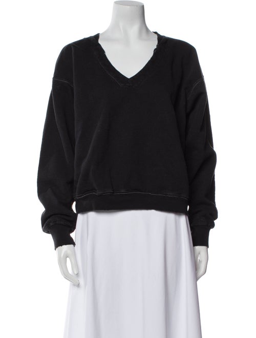 Rachel Comey V-Neck Long Sleeve Sweatshirt