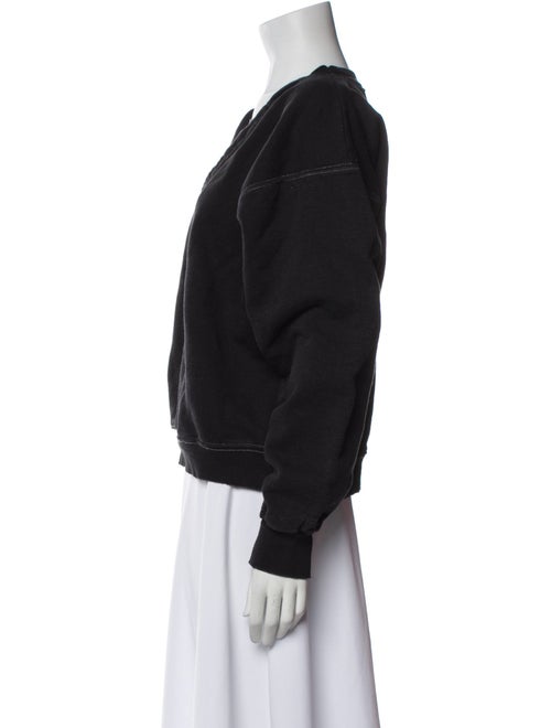 Rachel Comey V-Neck Long Sleeve Sweatshirt