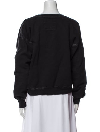 Rachel Comey V-Neck Long Sleeve Sweatshirt
