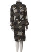 Rachel Comey Floral Print Knee-Length Dress