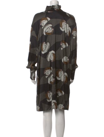 Rachel Comey Floral Print Knee-Length Dress
