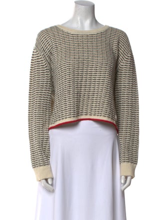 Rachel Comey Baby Alpaca Striped Sweater