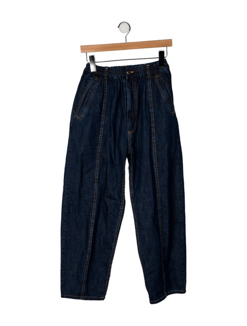 Rachel Comey High-Rise Straight Leg Jeans