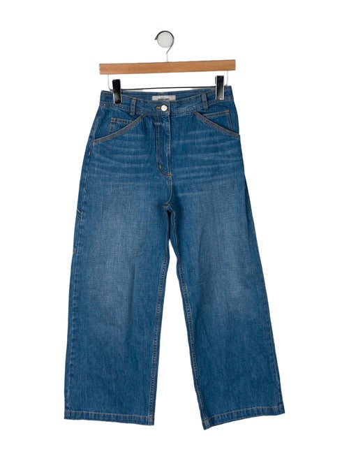 Rachel Comey Mid-Rise Wide Leg Jeans