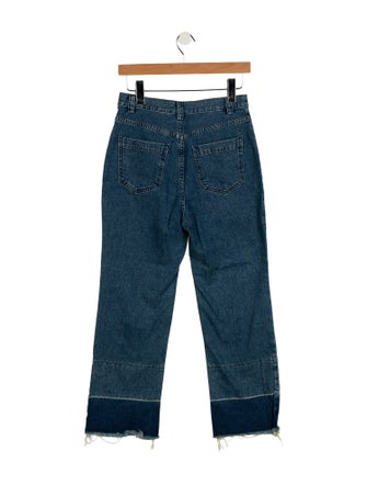 Rachel Comey High-Rise Straight Leg Jeans