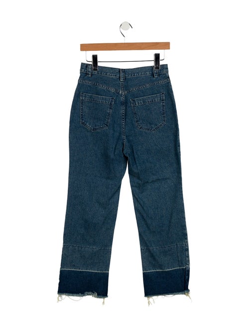 Rachel Comey High-Rise Straight Leg Jeans