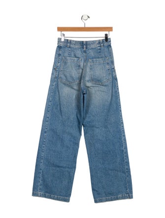 Rachel Comey High-Rise Wide Leg Jeans