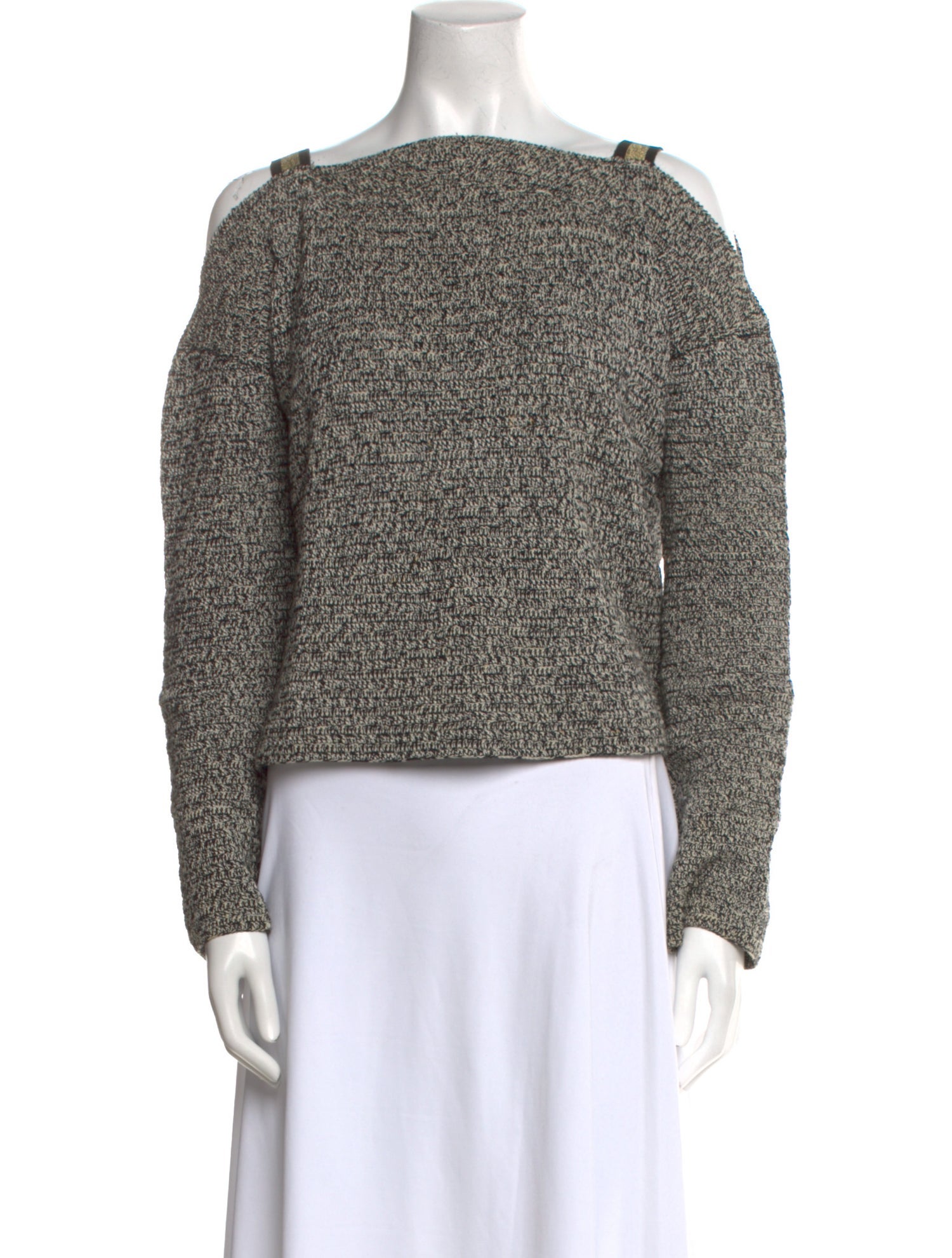 Rachel Comey Printed Bateau Neckline Sweatshirt