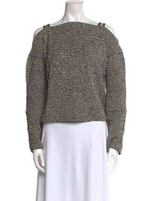 Rachel Comey Printed Bateau Neckline Sweatshirt