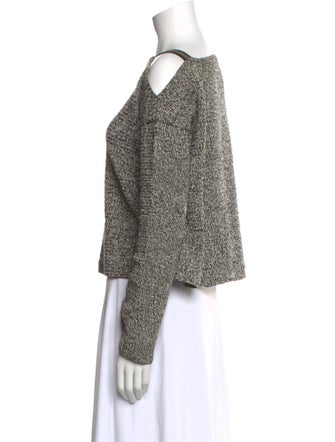 Rachel Comey Printed Bateau Neckline Sweatshirt