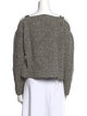 Rachel Comey Printed Bateau Neckline Sweatshirt