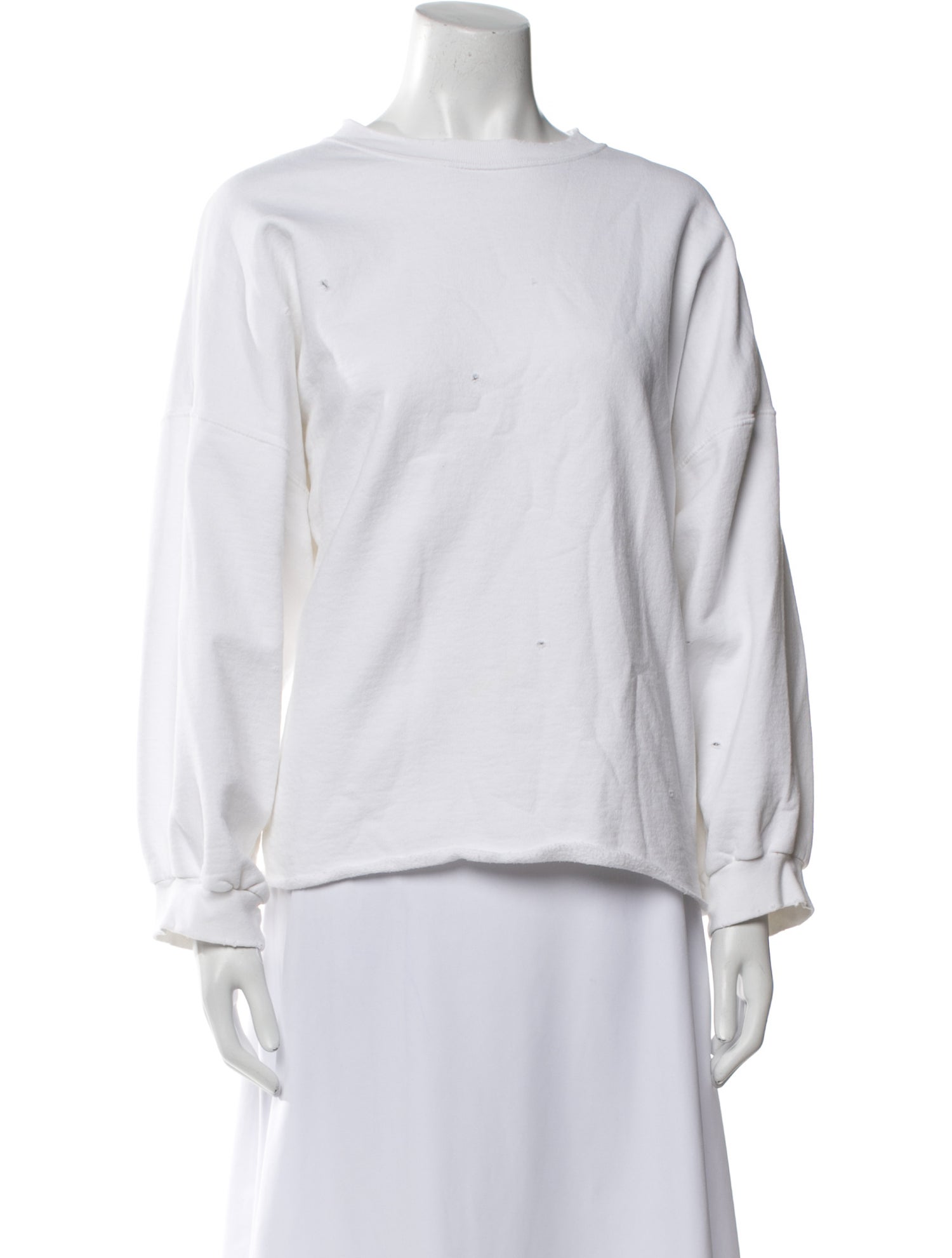 Rachel Comey Bateau Neckline Long Sleeve Sweatshirt