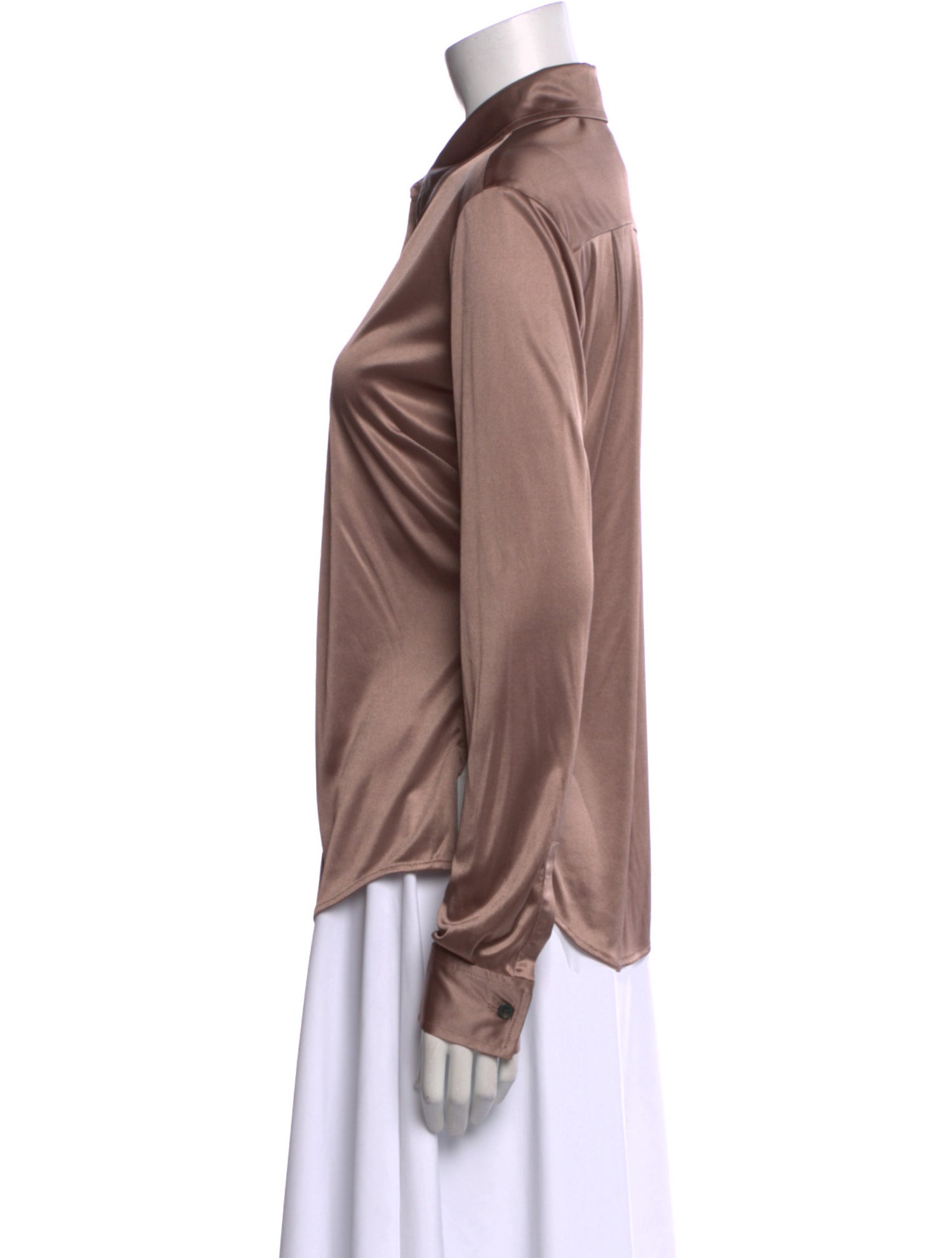 Rachel Comey Long Sleeve Button-Up Top