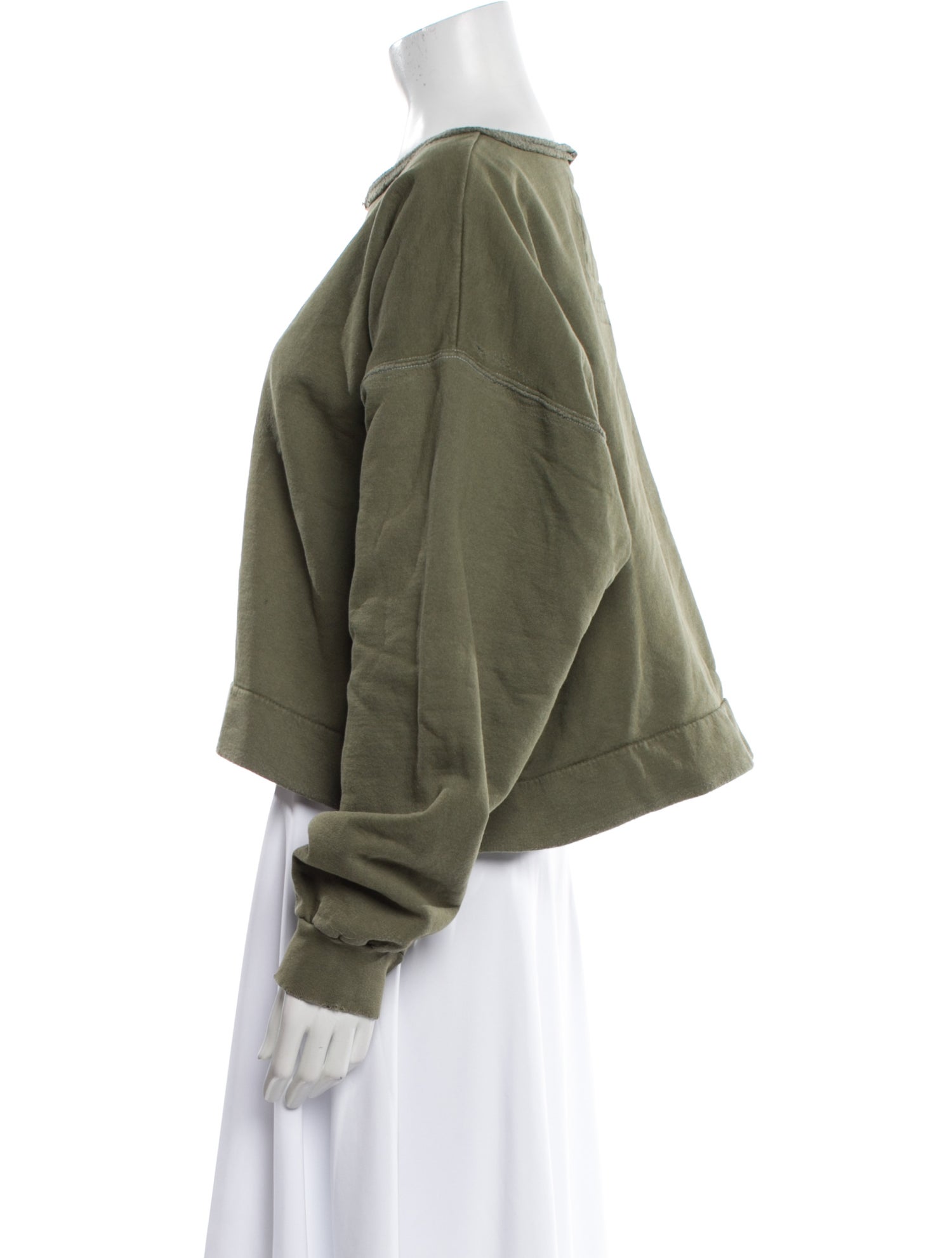 Rachel Comey Bateau Neckline Long Sleeve Sweatshirt