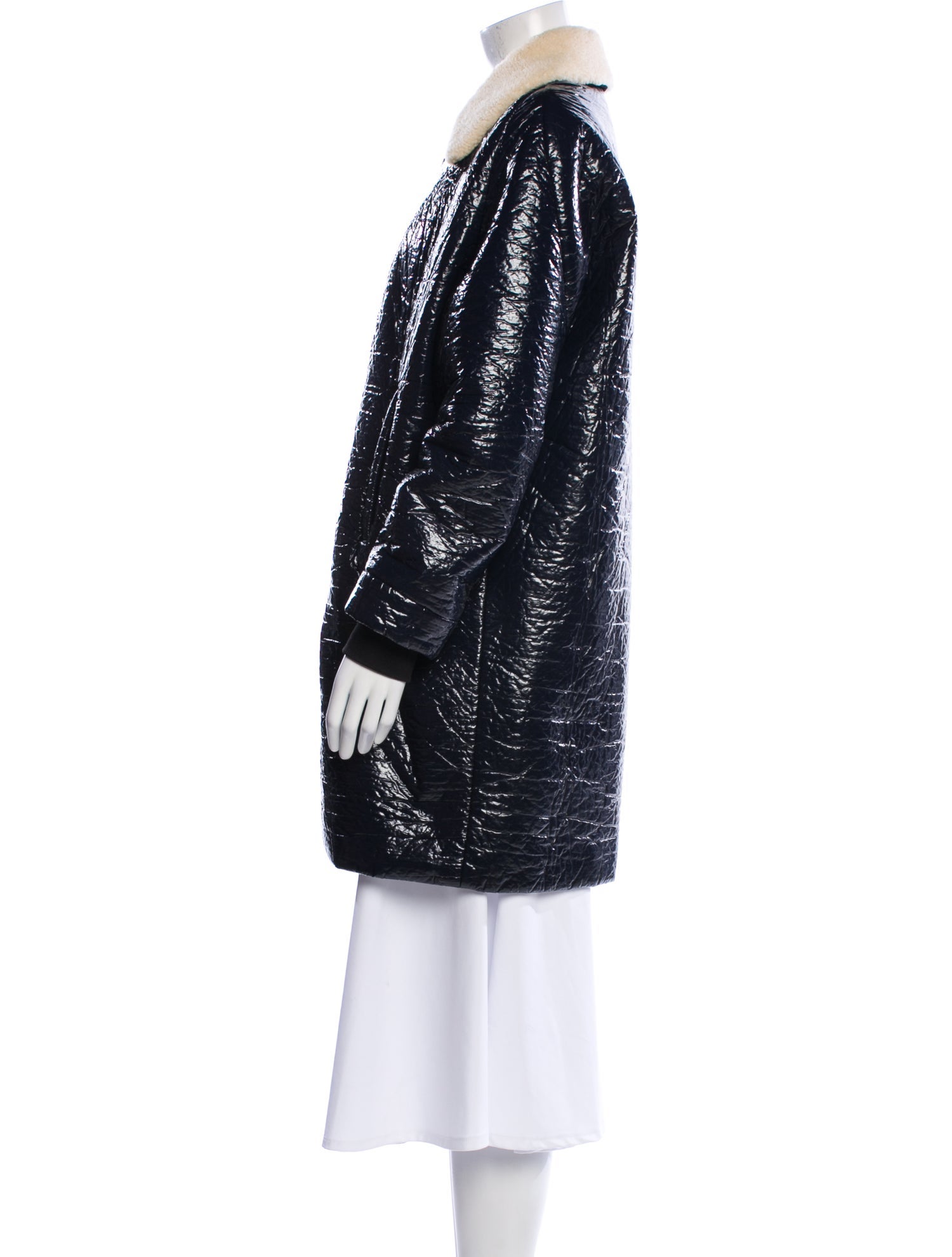 Rachel Comey Vinyl Fur Coat