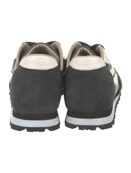 Rachel Comey Suede Colorblock Pattern Sneakers