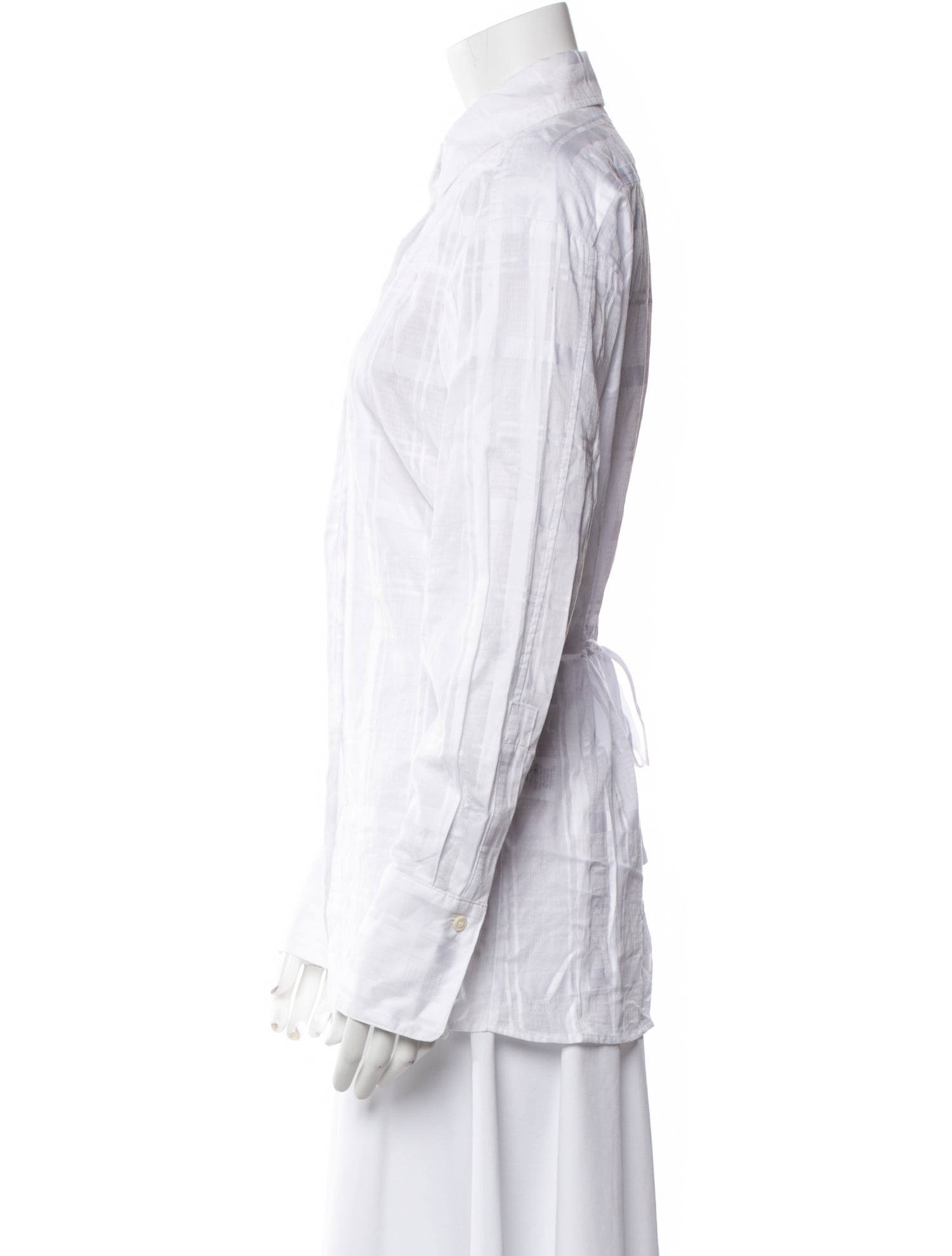 Rachel Comey Long Sleeve Button-Up Top