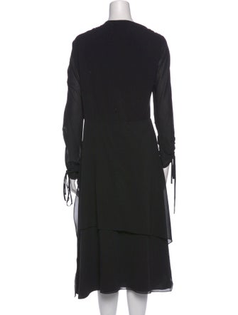 Rachel Comey V-Neck Midi Length Dress