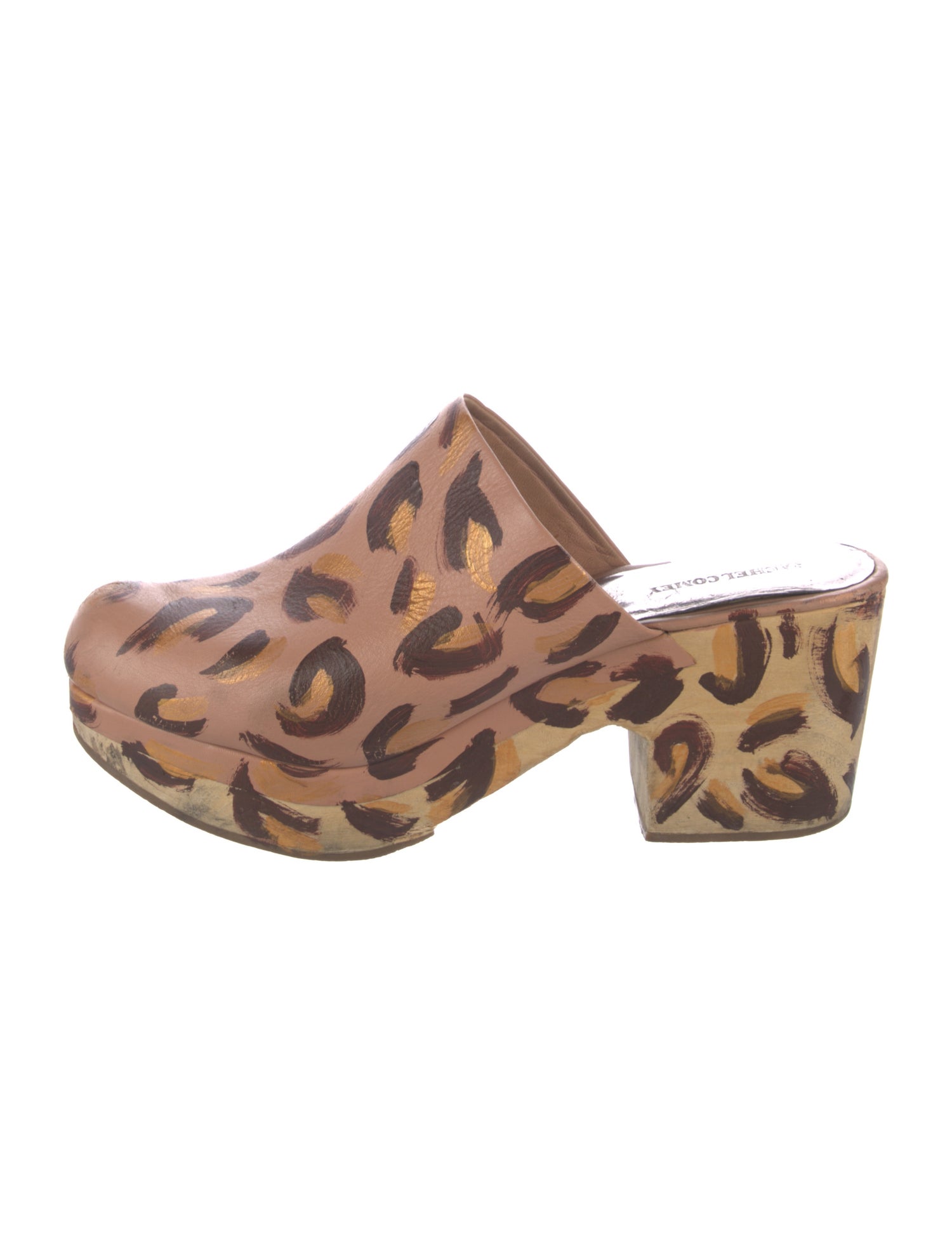 Rachel Comey Leather Printed Mules