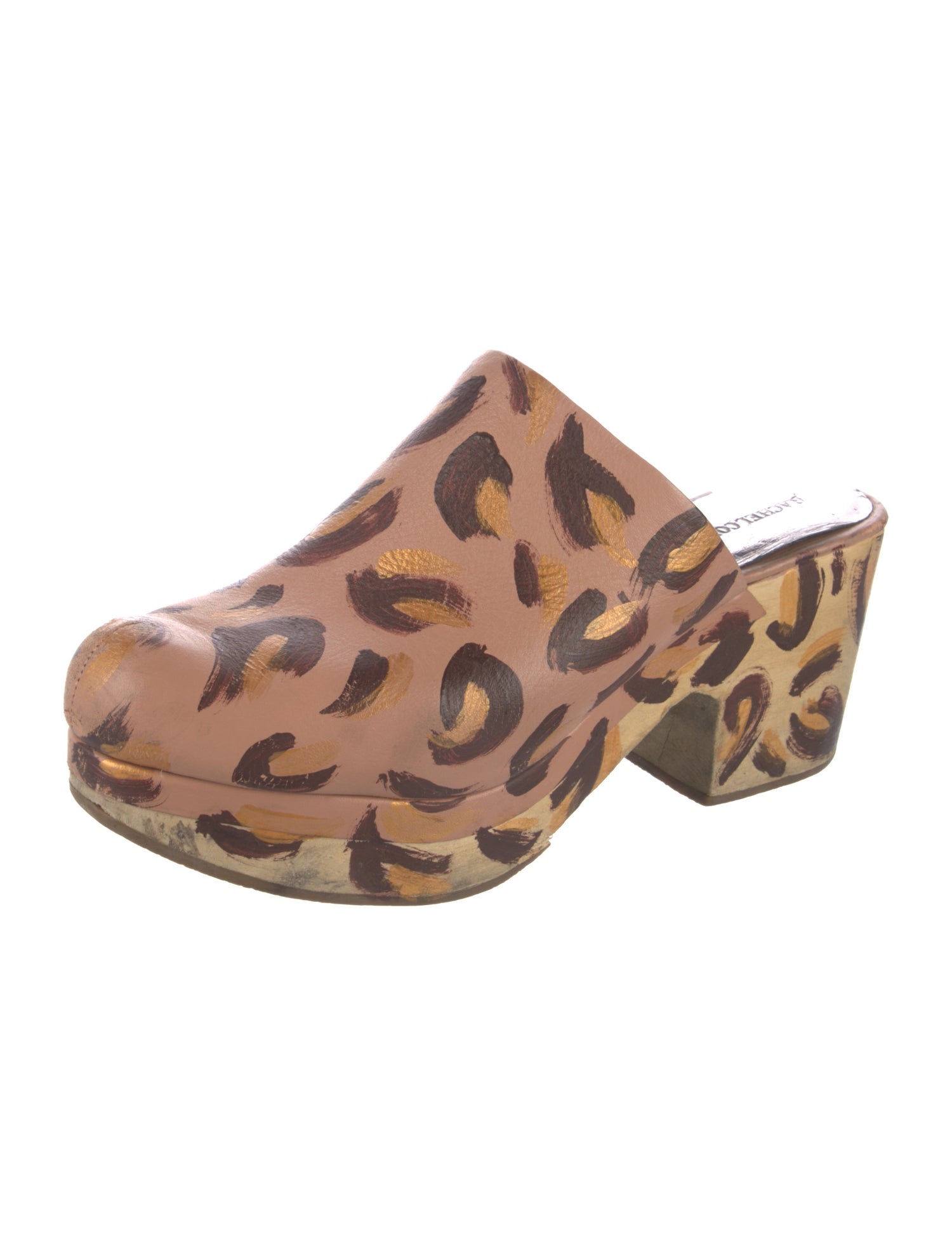 Rachel Comey Leather Printed Mules