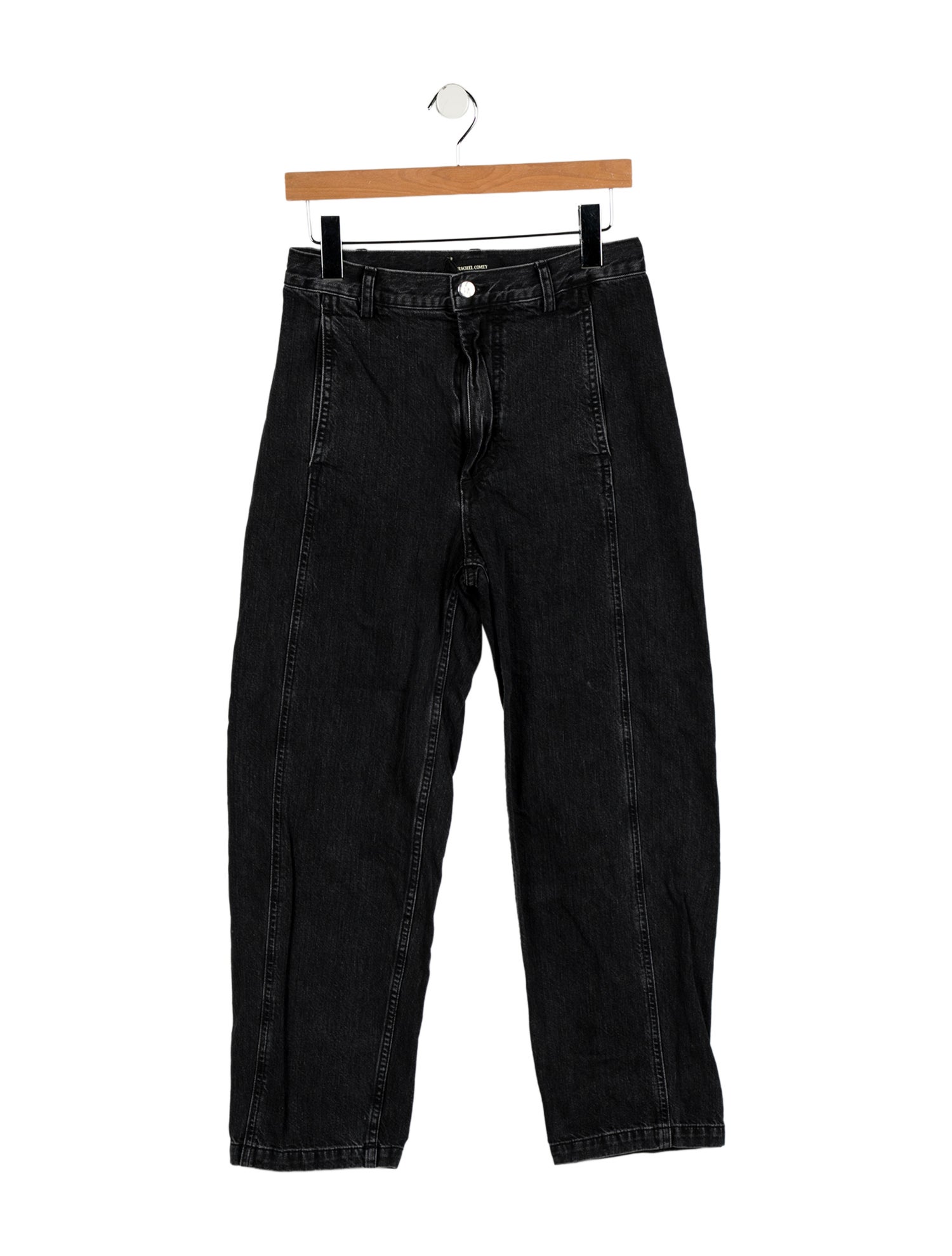 Rachel Comey High-Rise Straight Leg Jeans
