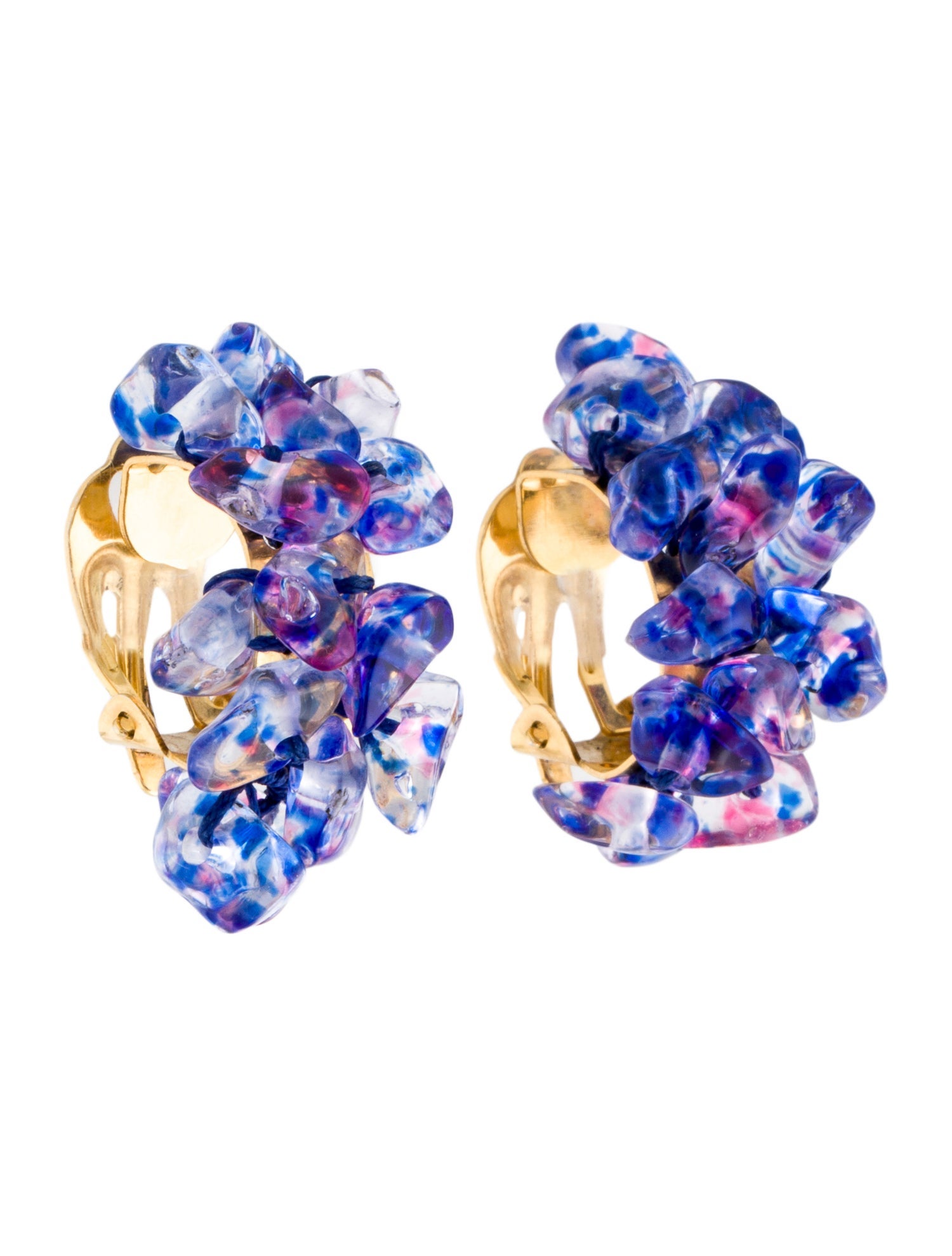 Rachel Comey Aura Acrylic Clip-On Earrings