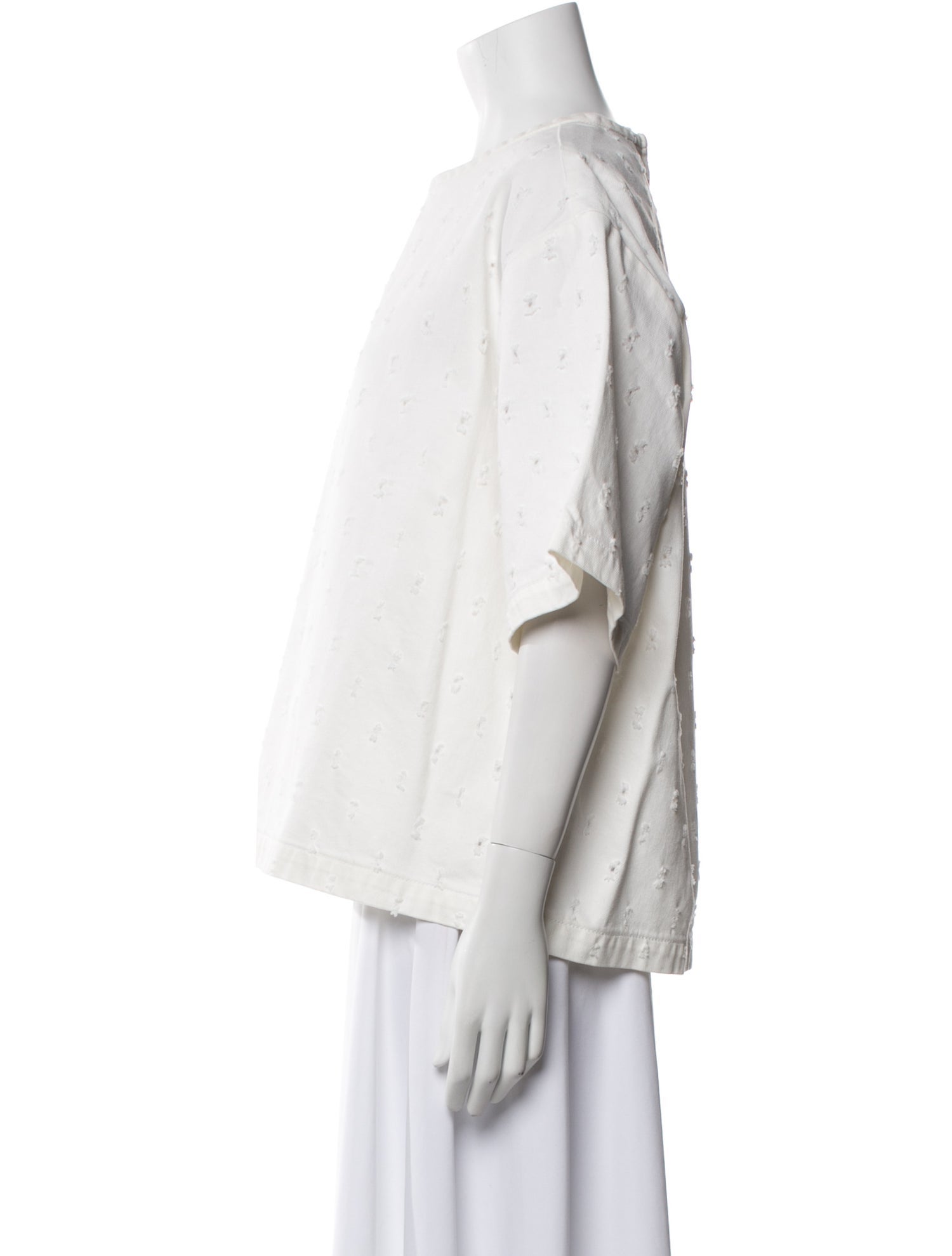 Rachel Comey Bateau Neckline Short Sleeve Sweatshirt