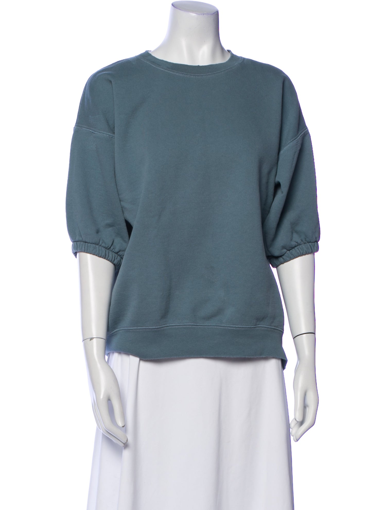 Rachel Comey Scoop Neck Three-Quarter Sleeve Sweatshirt
