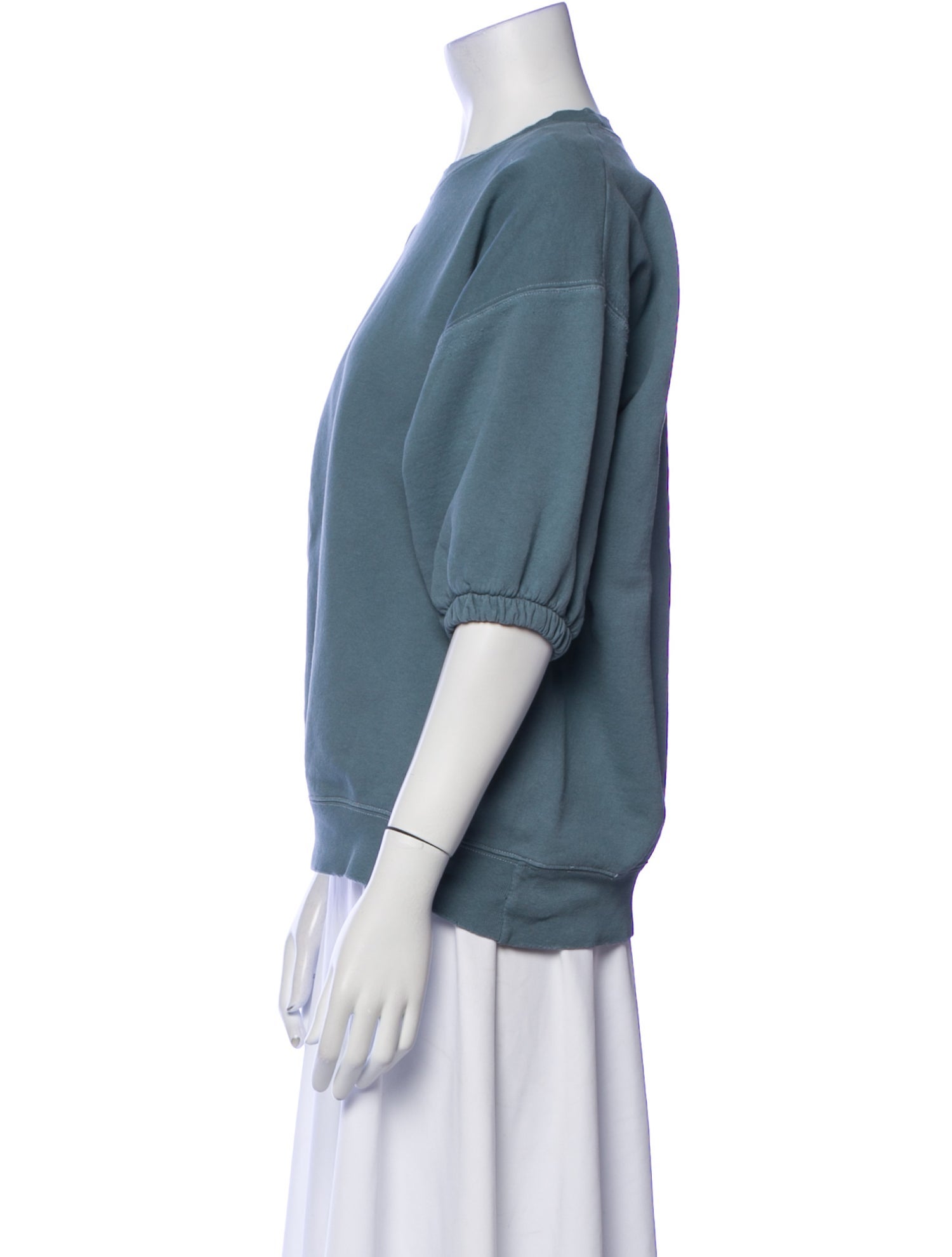 Rachel Comey Scoop Neck Three-Quarter Sleeve Sweatshirt