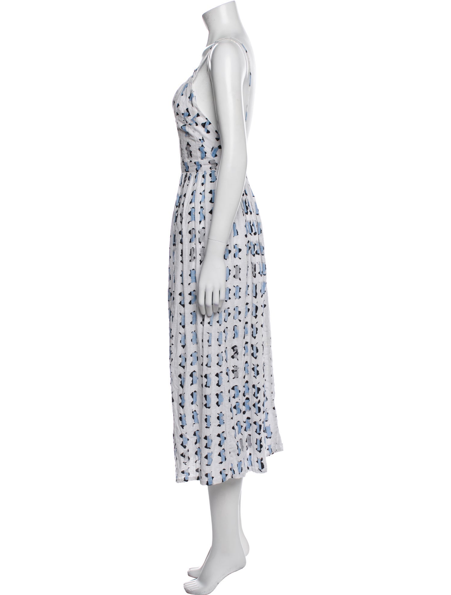 Rachel Comey Printed Midi Length Dress