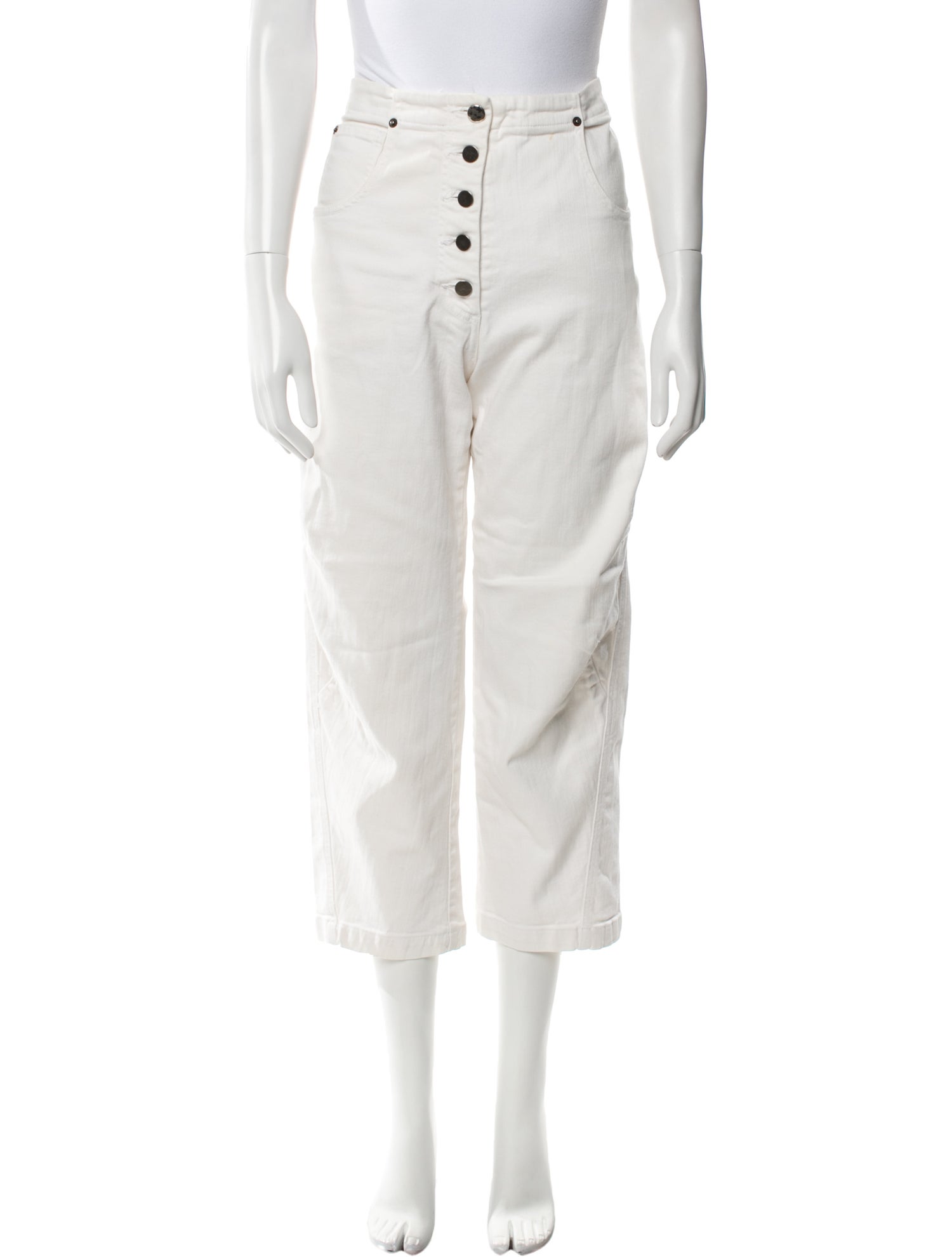 Rachel Comey High-Rise Straight Leg Jeans