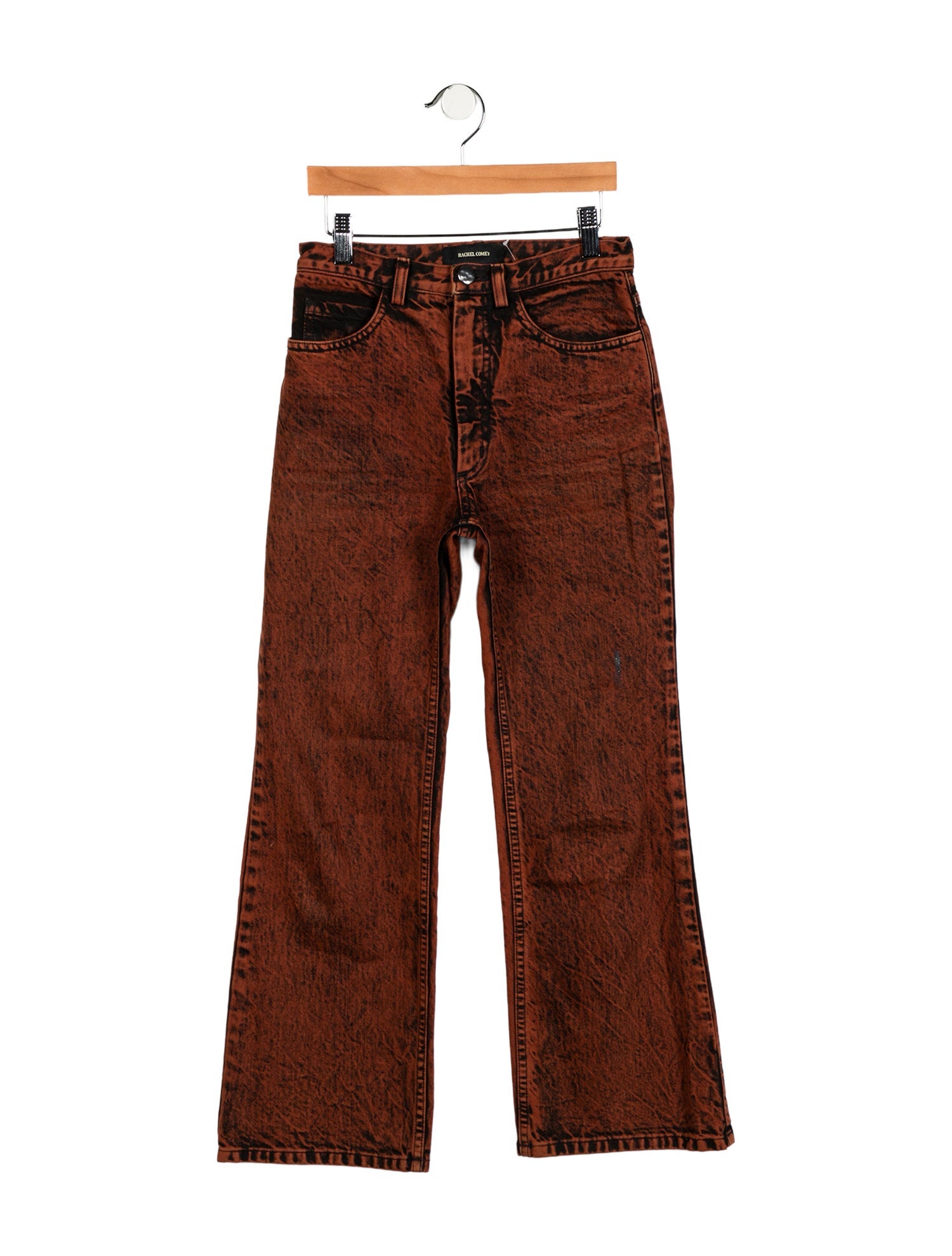 Rachel Comey Mid-Rise Wide Leg Jeans