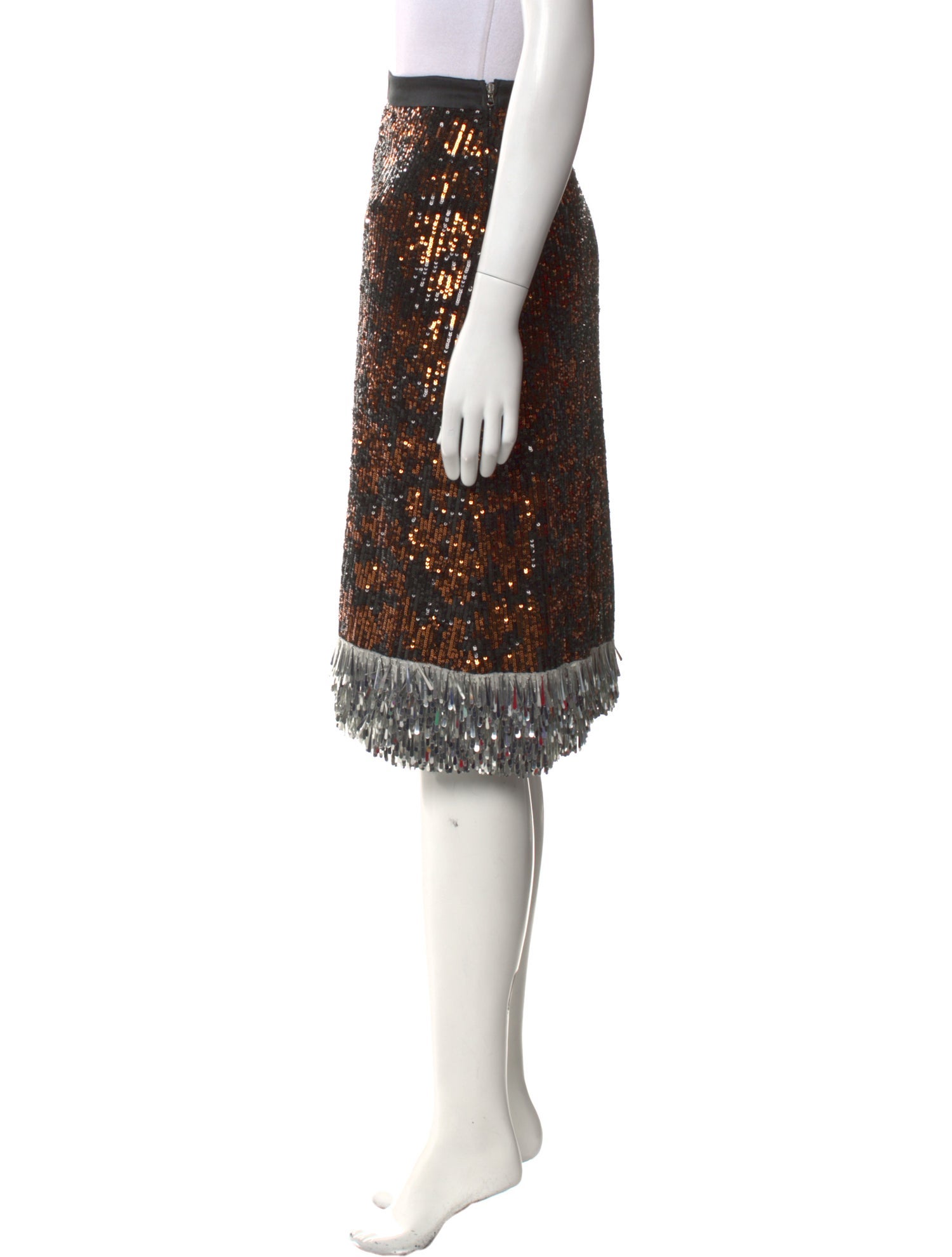 Rachel Comey Sequin Embellishments Knee-Length Skirt