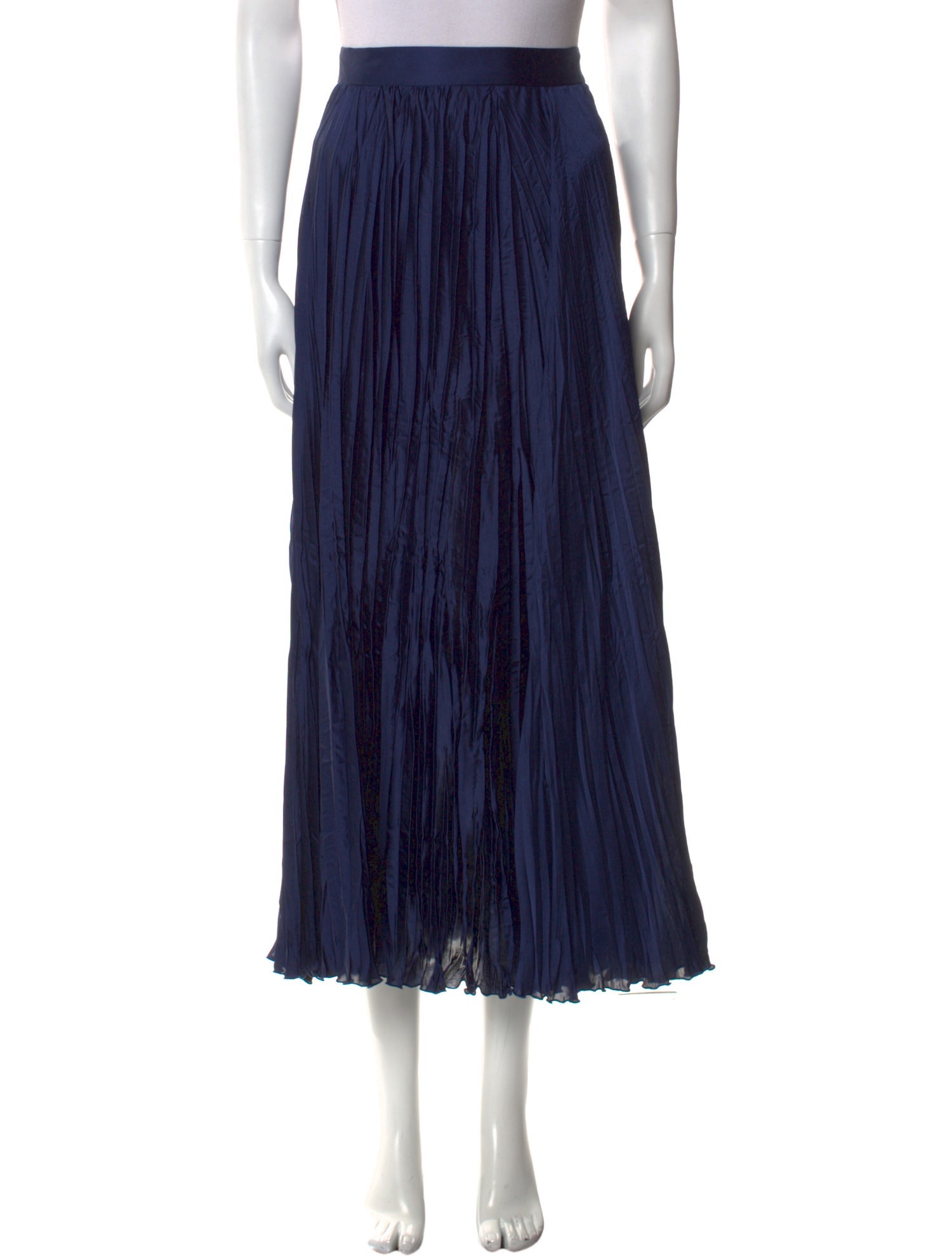 Rachel Comey Pleated Accents Midi Length Skirt