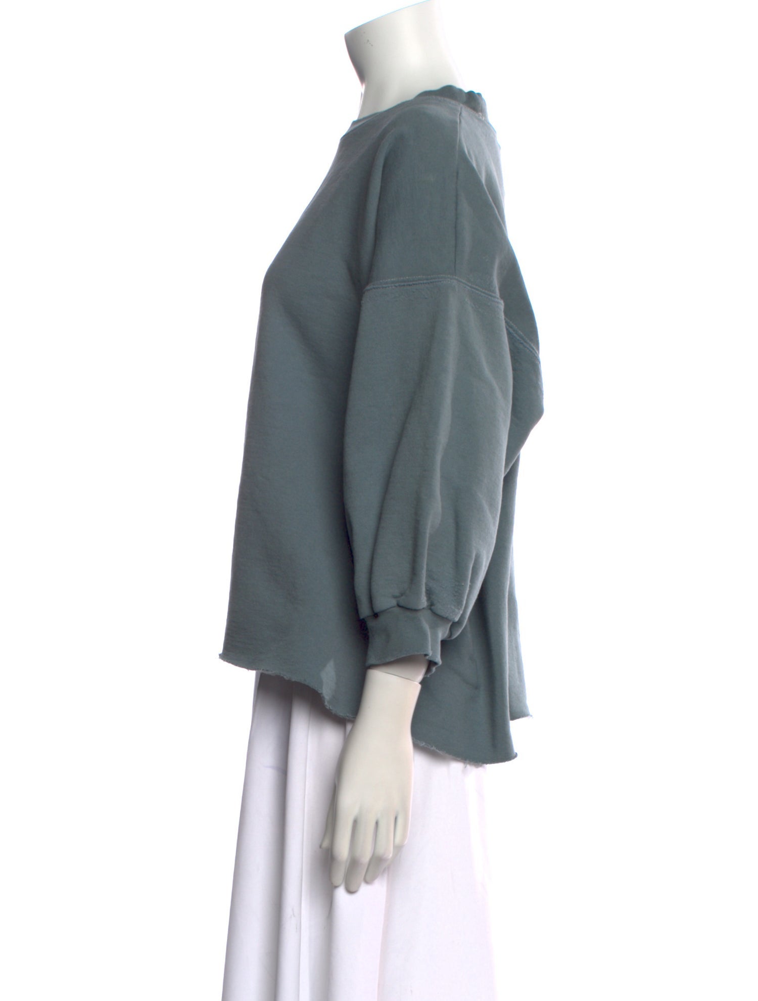 Rachel Comey Bateau Neckline Three-Quarter Sleeve Sweatshirt