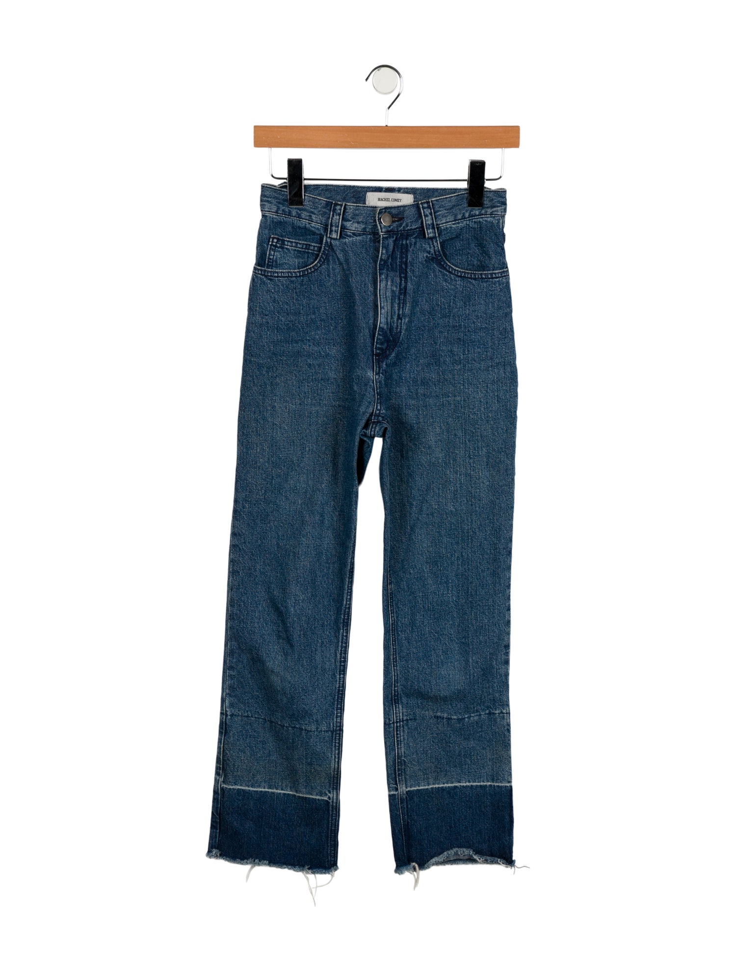 Rachel Comey High-Rise Straight Leg Jeans