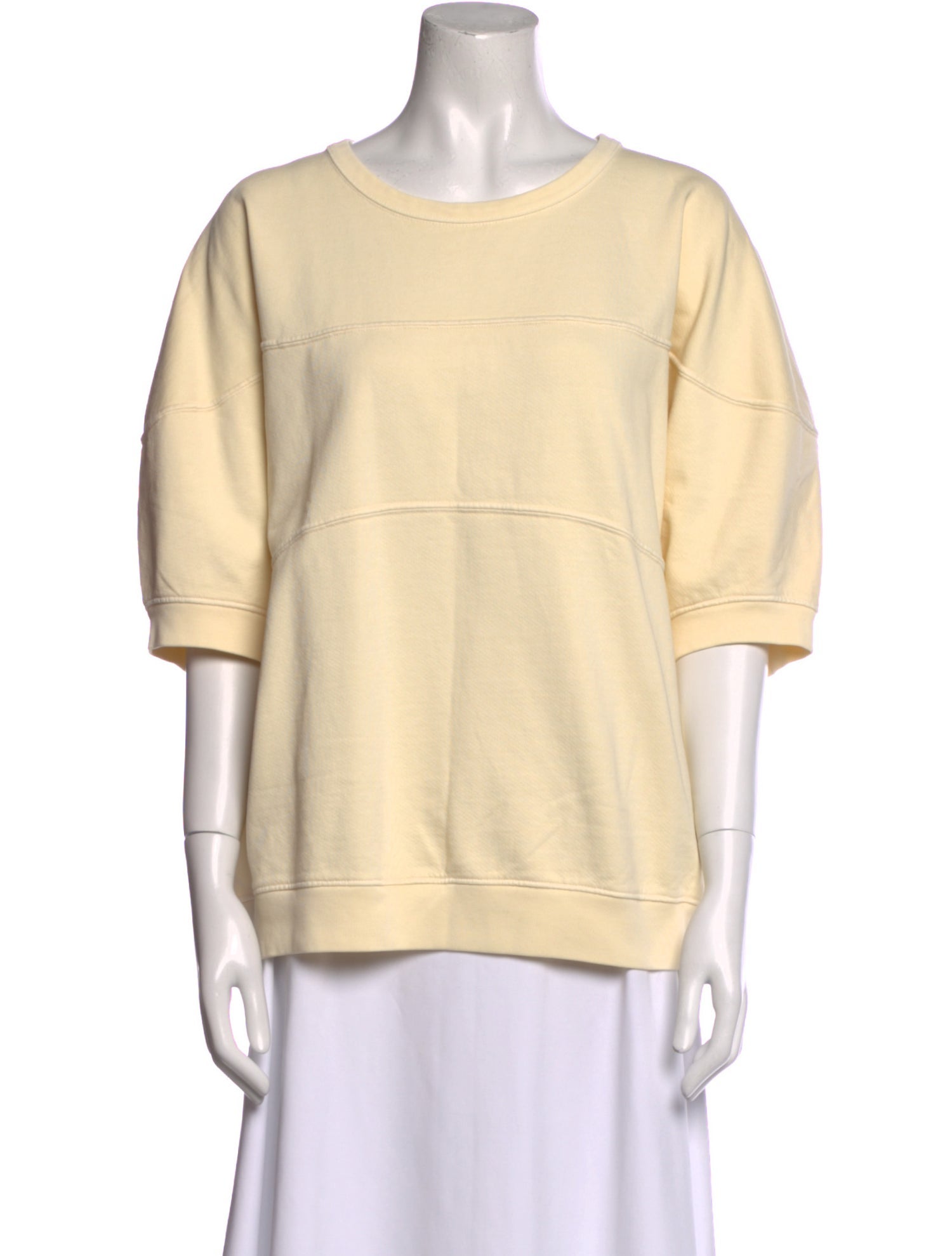 Rachel Comey Bateau Neckline Three-Quarter Sleeve Sweatshirt w/ Tags