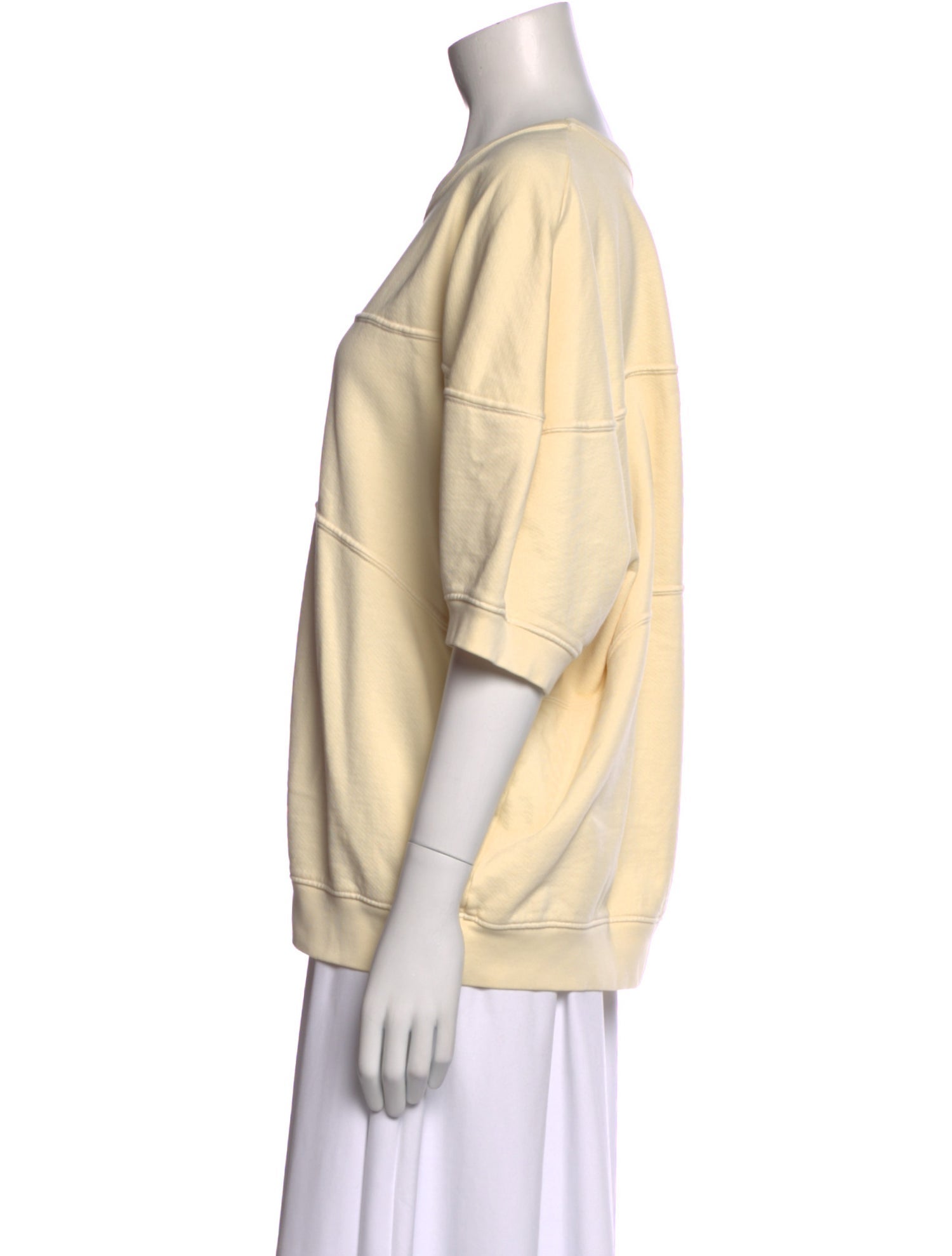 Rachel Comey Bateau Neckline Three-Quarter Sleeve Sweatshirt w/ Tags