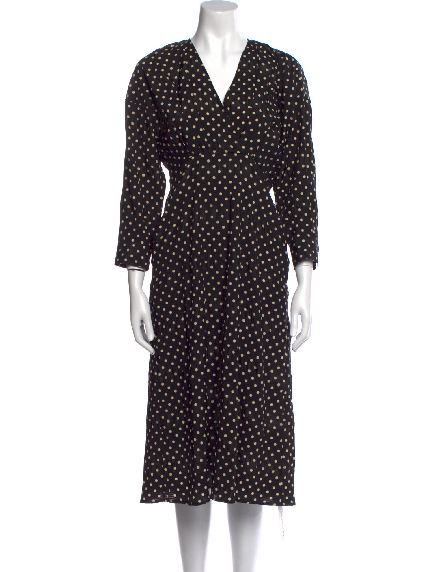Rachel Comey Polka Dot Print Midi Length Dress
