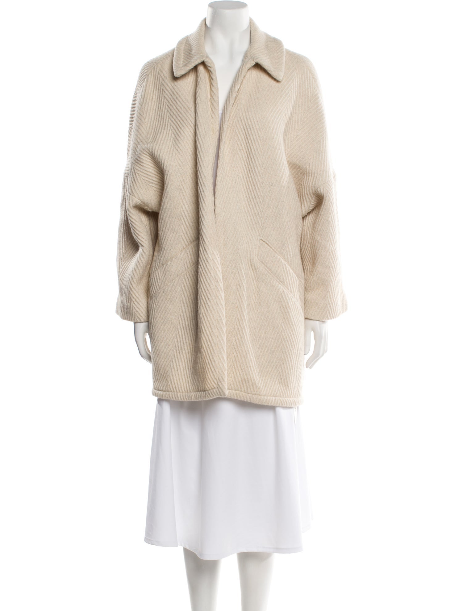 Rachel Comey Wool Faux Fur Coat