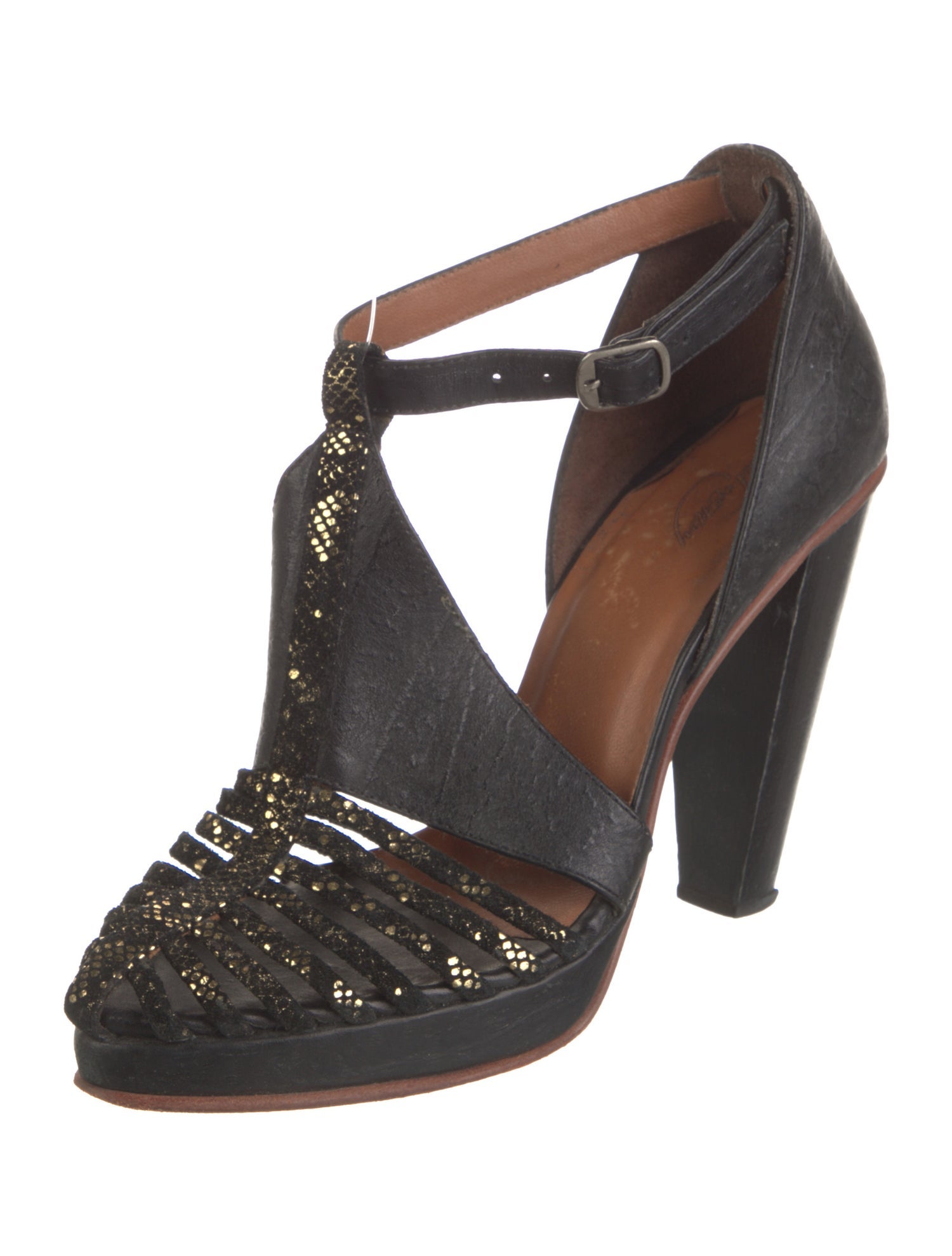 Rachel Comey Leather T-Strap Pumps