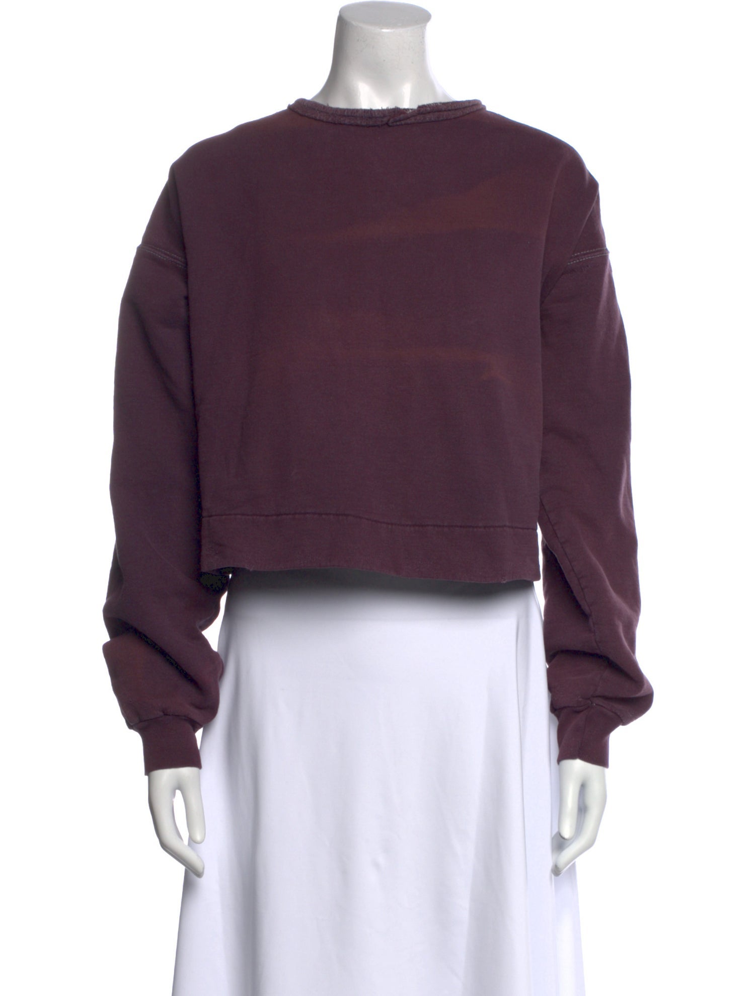 Rachel Comey Bateau Neckline Long Sleeve Sweatshirt