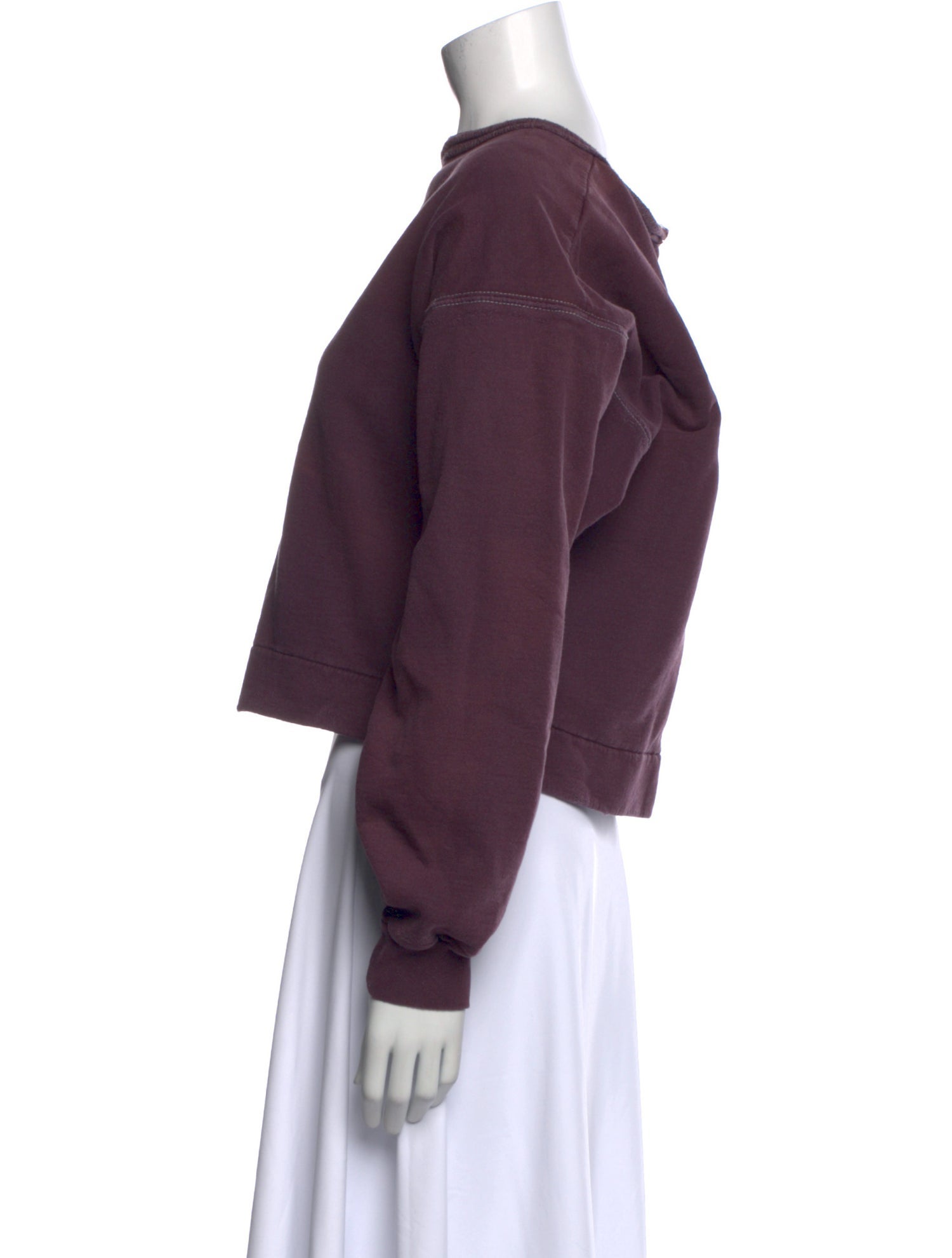 Rachel Comey Bateau Neckline Long Sleeve Sweatshirt